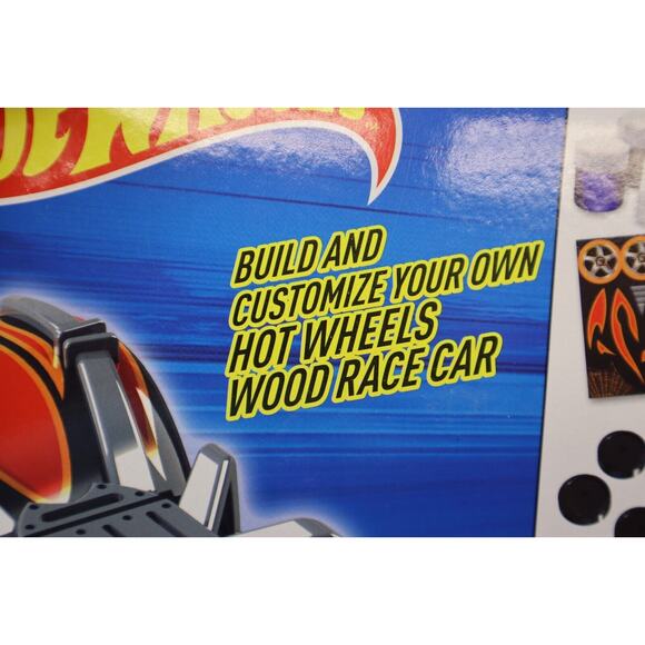NEW Hot Wheels Wood Racers Arachnorod car Build your own racer - Picture 7 of 15